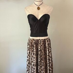 BCBGMaxAzria Black Textured Fabric